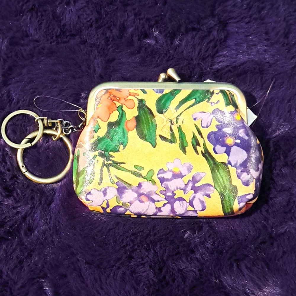 Small Leather Change Purse